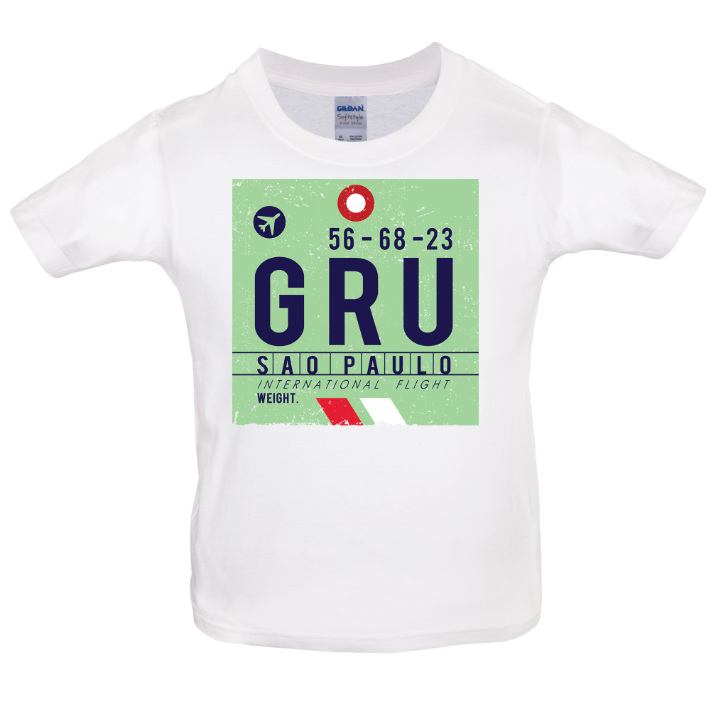 Sao Paulo Airport Kids T Shirt