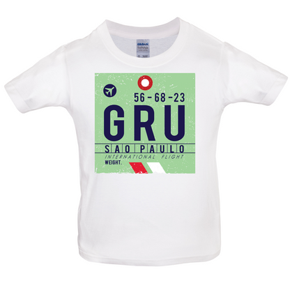 Sao Paulo Airport Kids T Shirt