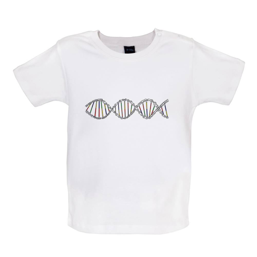 Cycling DNA Baby T Shirt