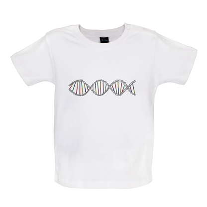 Cycling DNA Baby T Shirt