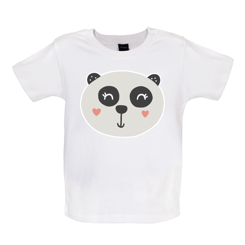Smiley Face Panda T Shirt