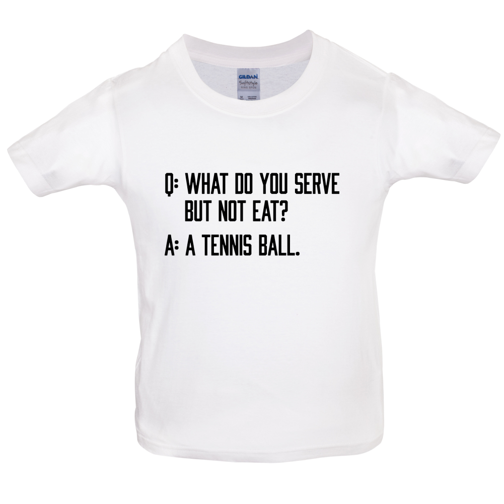 Dont Eat Tennis Ball Kids T Shirt