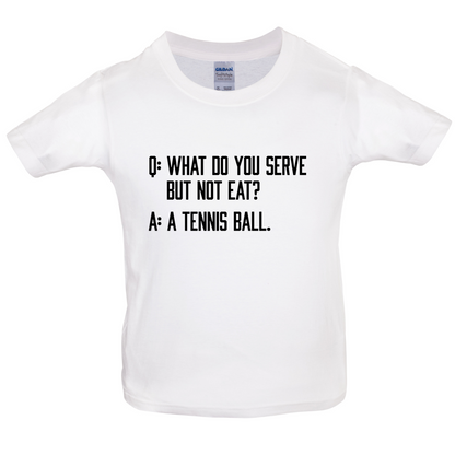 Dont Eat Tennis Ball Kids T Shirt