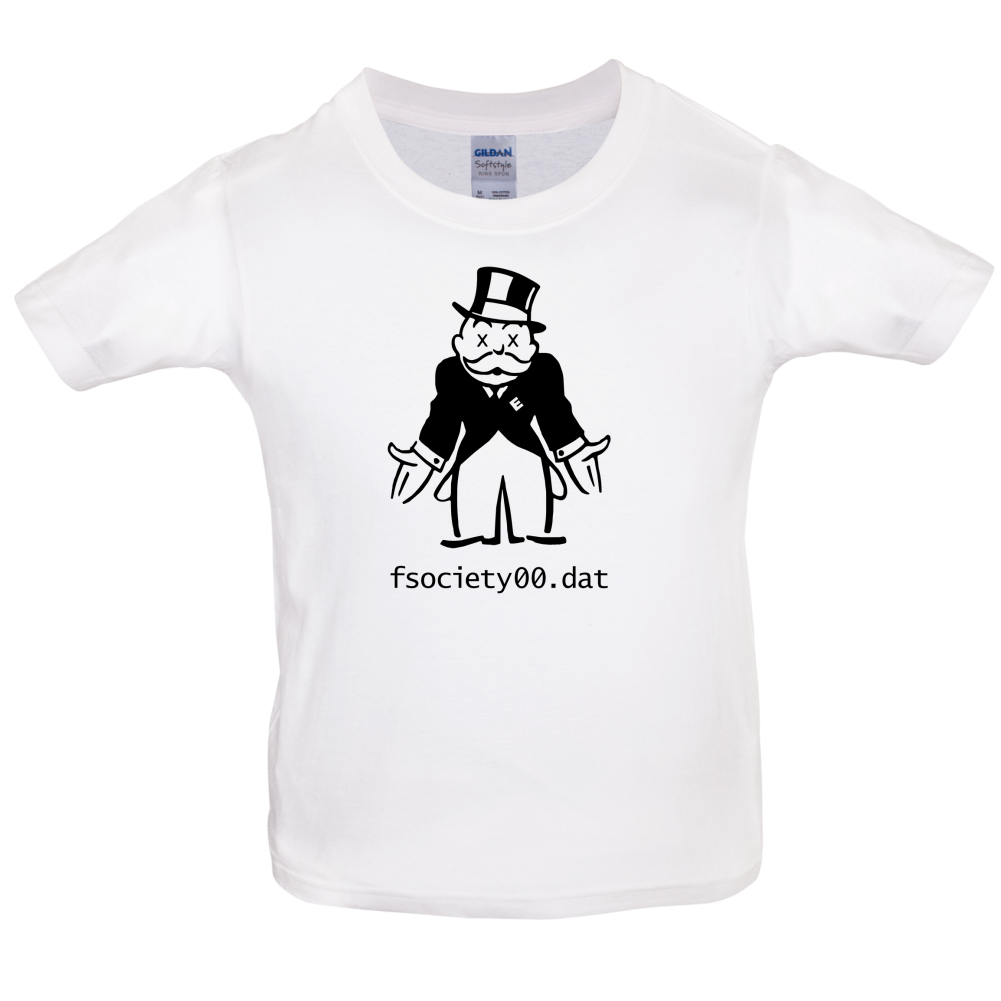 Fssociety 00.Dat Kids T Shirt
