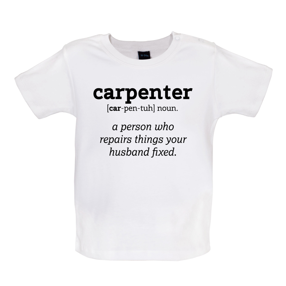 Definition Carpenter T Shirt