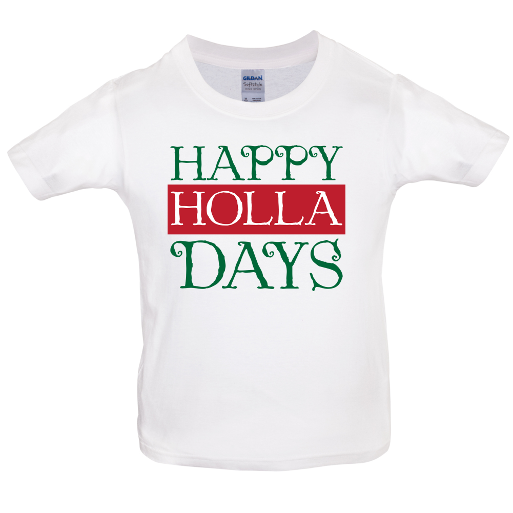 Happy Holla Days Baby T Shirt