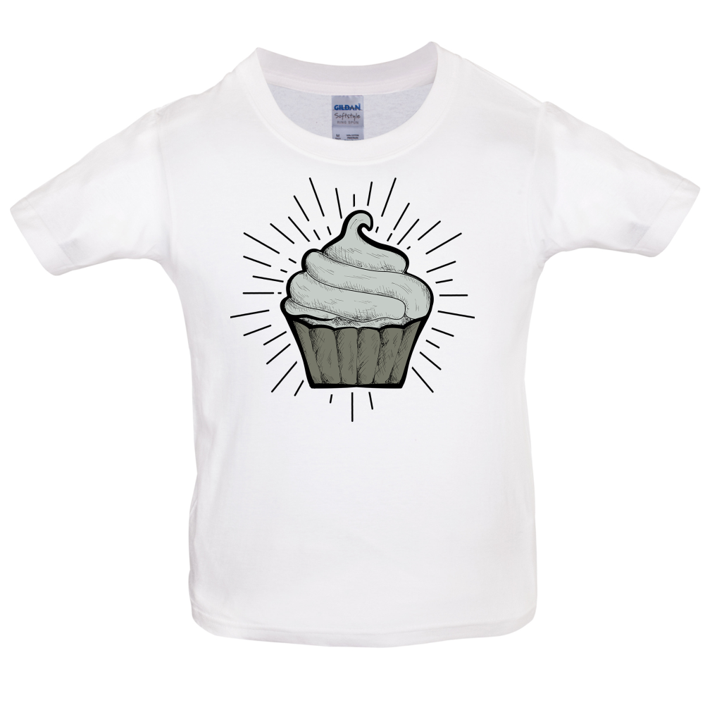 Giant Cup Cake Kids T Shirt