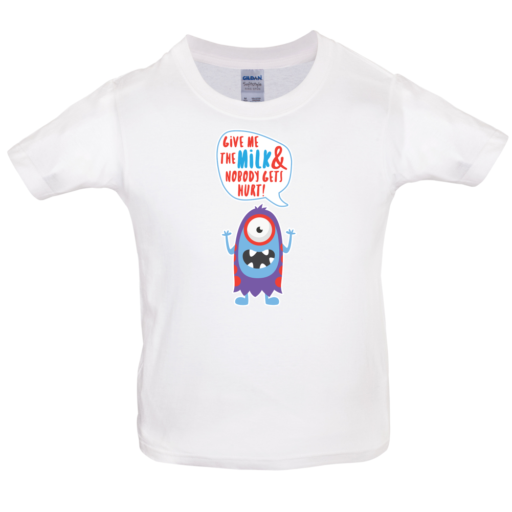 Give Me The Milk Kids T Shirt