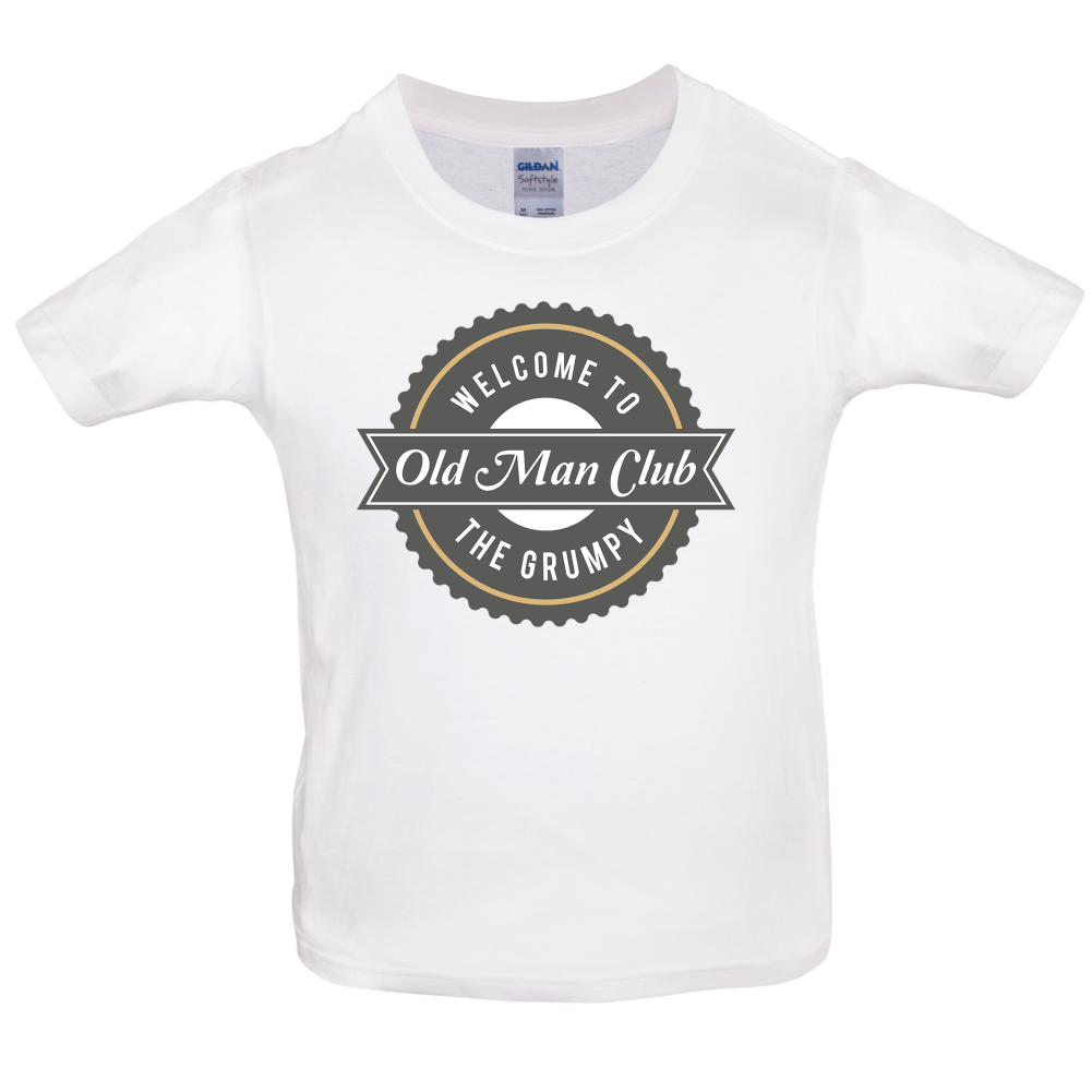 Old Man Club Kids T Shirt