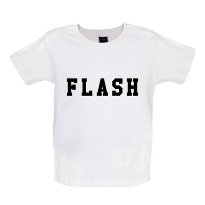 Justcie Flash College Style Baby T Shirt