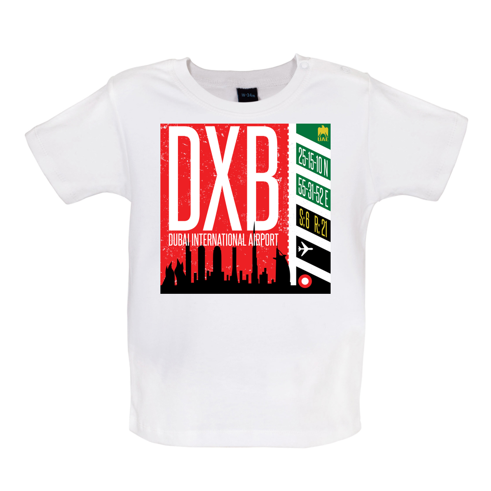 Dubai Airport Baby T Shirt