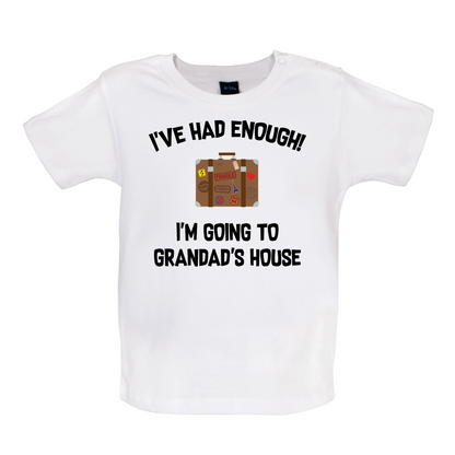 I'm Going To Grandad's House Baby T Shirt