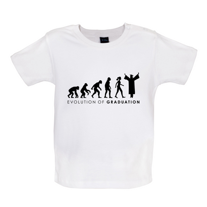 Evolution Of Woman Graduation Baby T Shirt