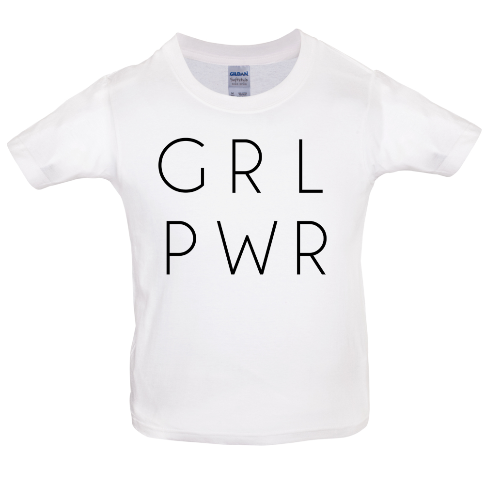 GRL PWR Kids T Shirt