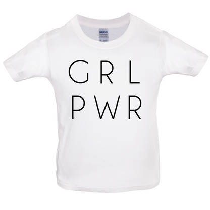 GRL PWR Kids T Shirt