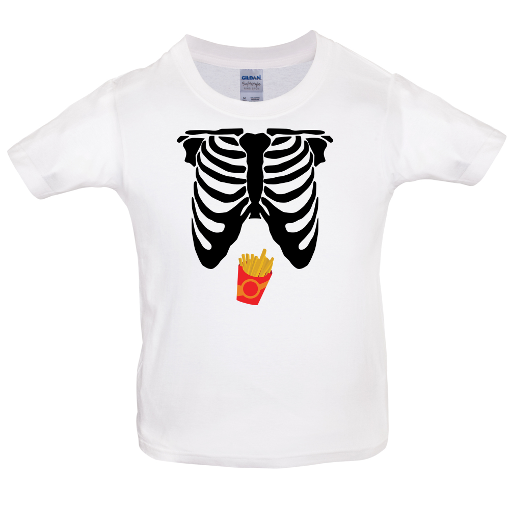 Fries Tummy Kids T Shirt