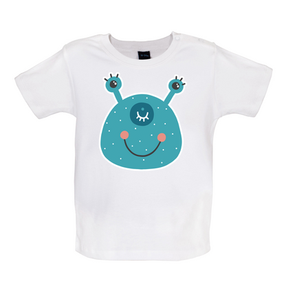 Smiley Face Alien Mrs T Shirt