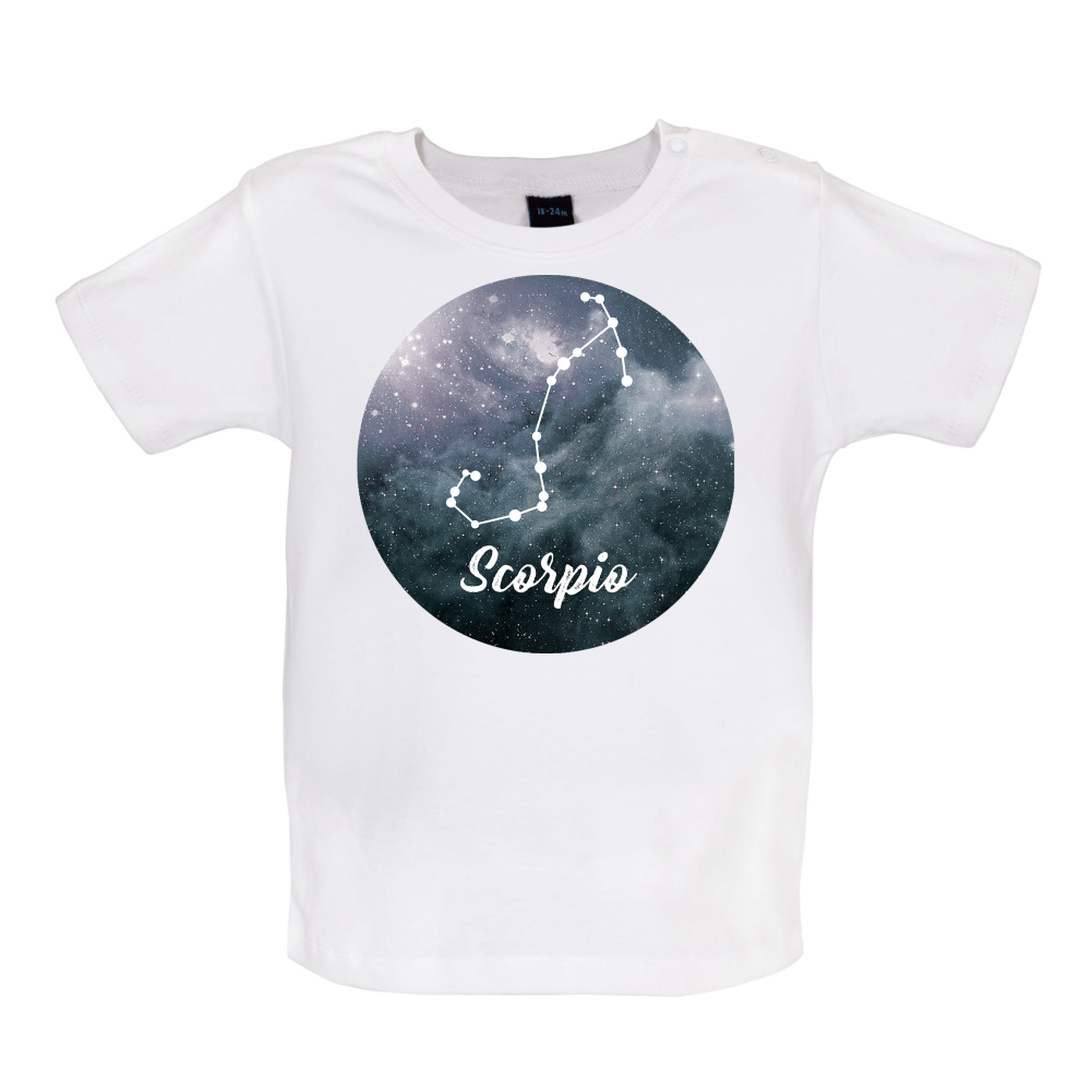 Scorpio Sign Baby T Shirt
