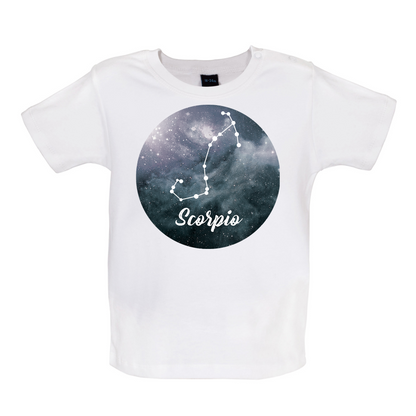 Scorpio Sign Baby T Shirt