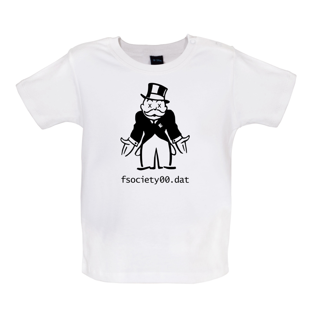 Fssociety 00.Dat Baby T Shirt