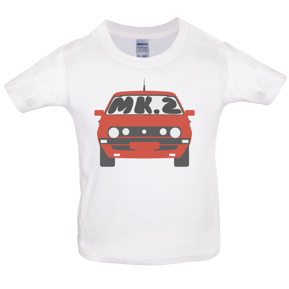 Golf MK2  - Bubble Kids T Shirt