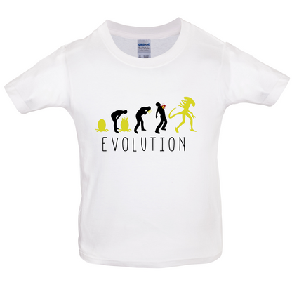 Alien Olution Kids T Shirt