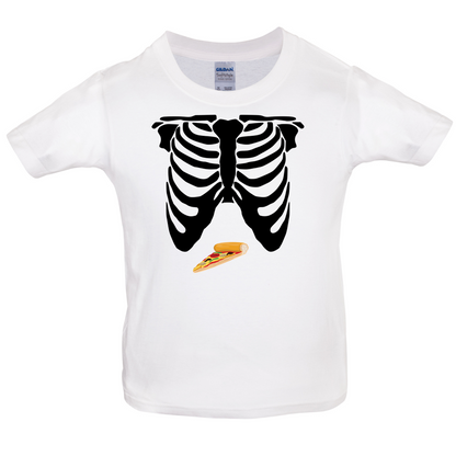 Pizza Tummy Kids T Shirt