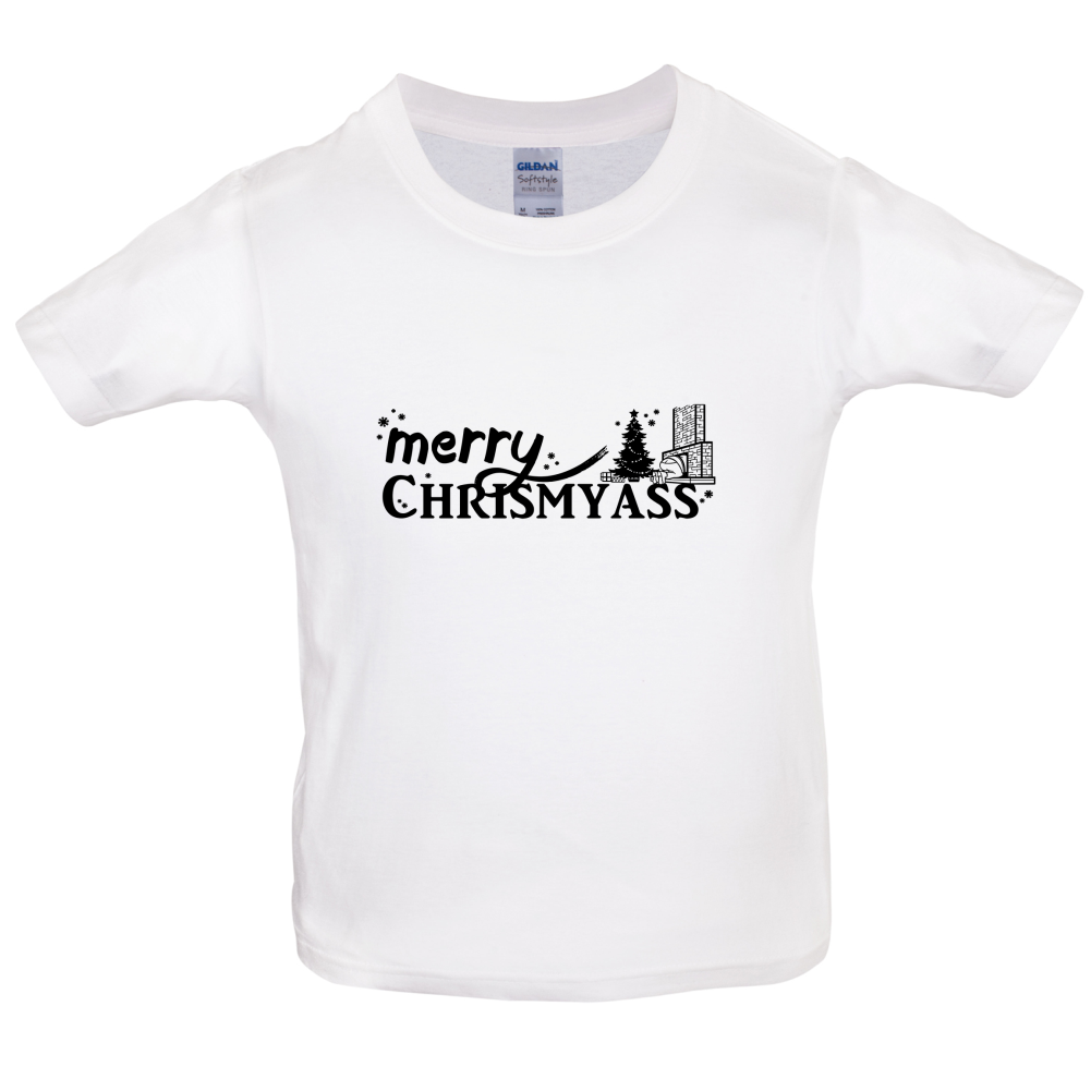 Merry Chrismyass Kids T Shirt