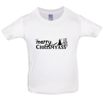 Merry Chrismyass Kids T Shirt