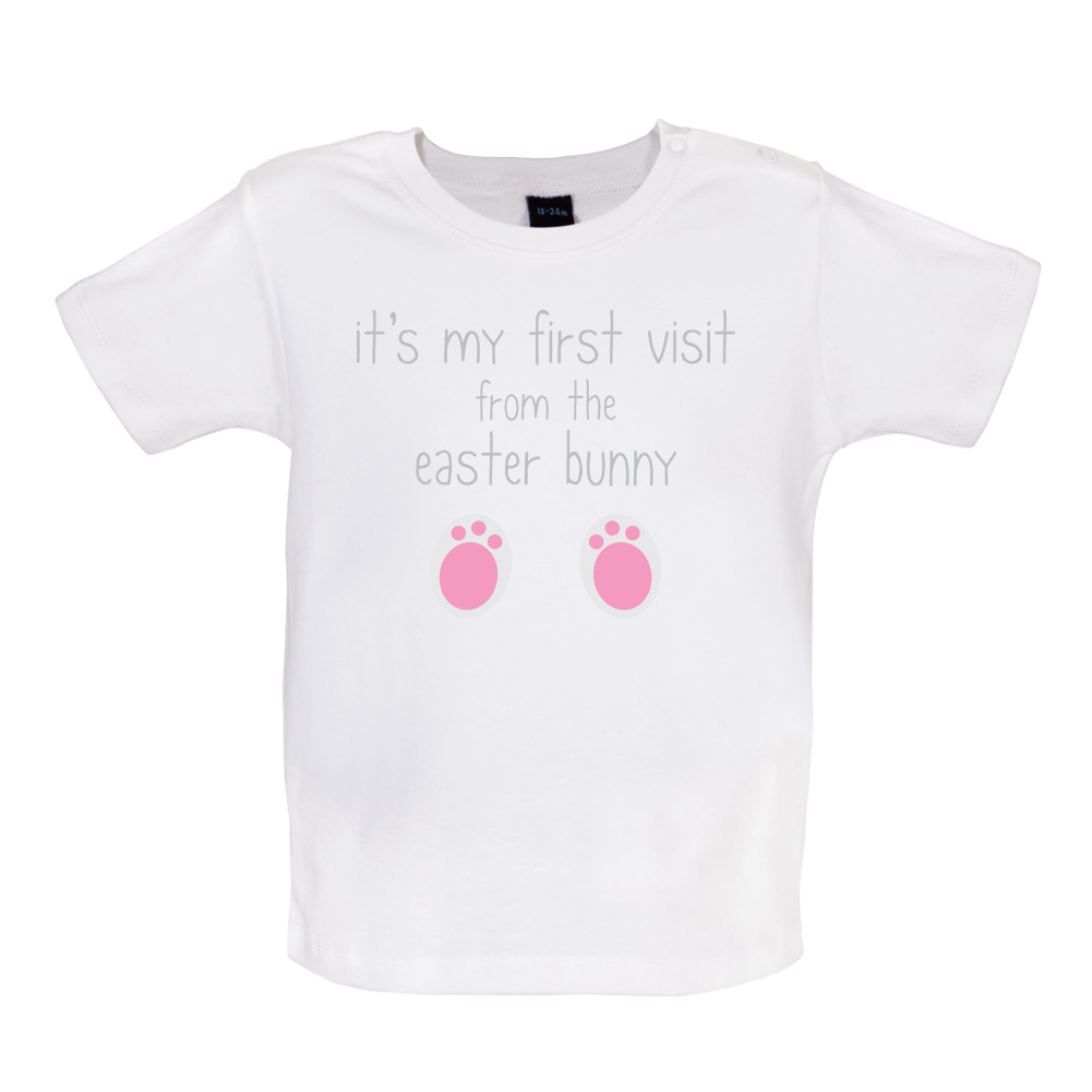First Visit From The Eater Bunny Baby T Shirt
