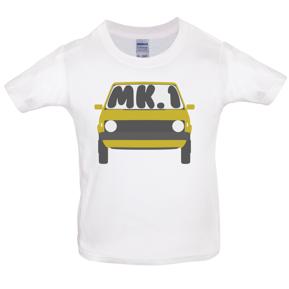 Golf MK1 - Bubble Kids T Shirt