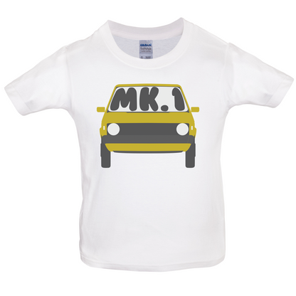 Golf MK1 - Bubble Kids T Shirt