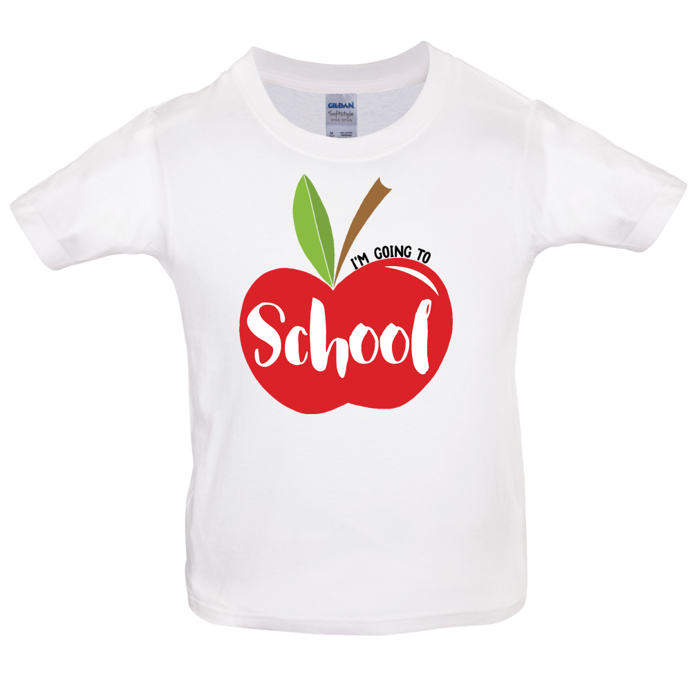 I'm Going To School Kids T Shirt