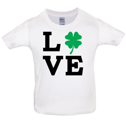Clover Love Kids T Shirt