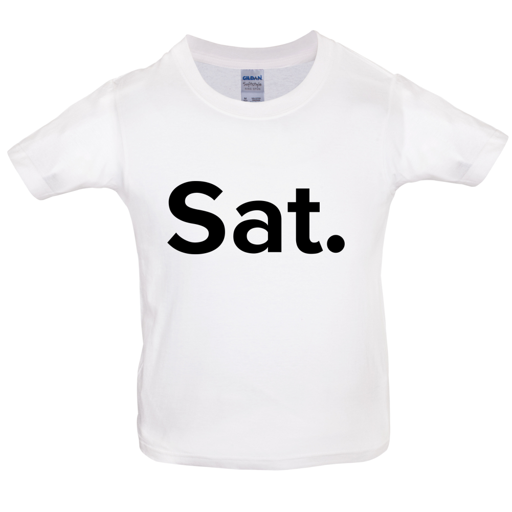 Weekday - Sat Kids T Shirt