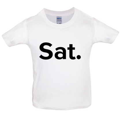 Weekday - Sat Kids T Shirt