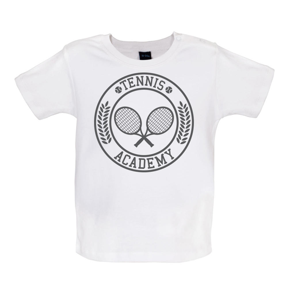 Tennis Academy Baby T Shirt