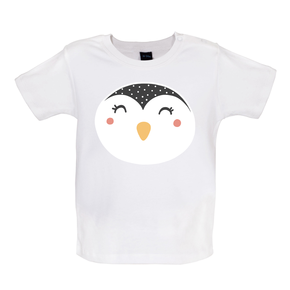 Smiley Face Penguin Mrs T Shirt