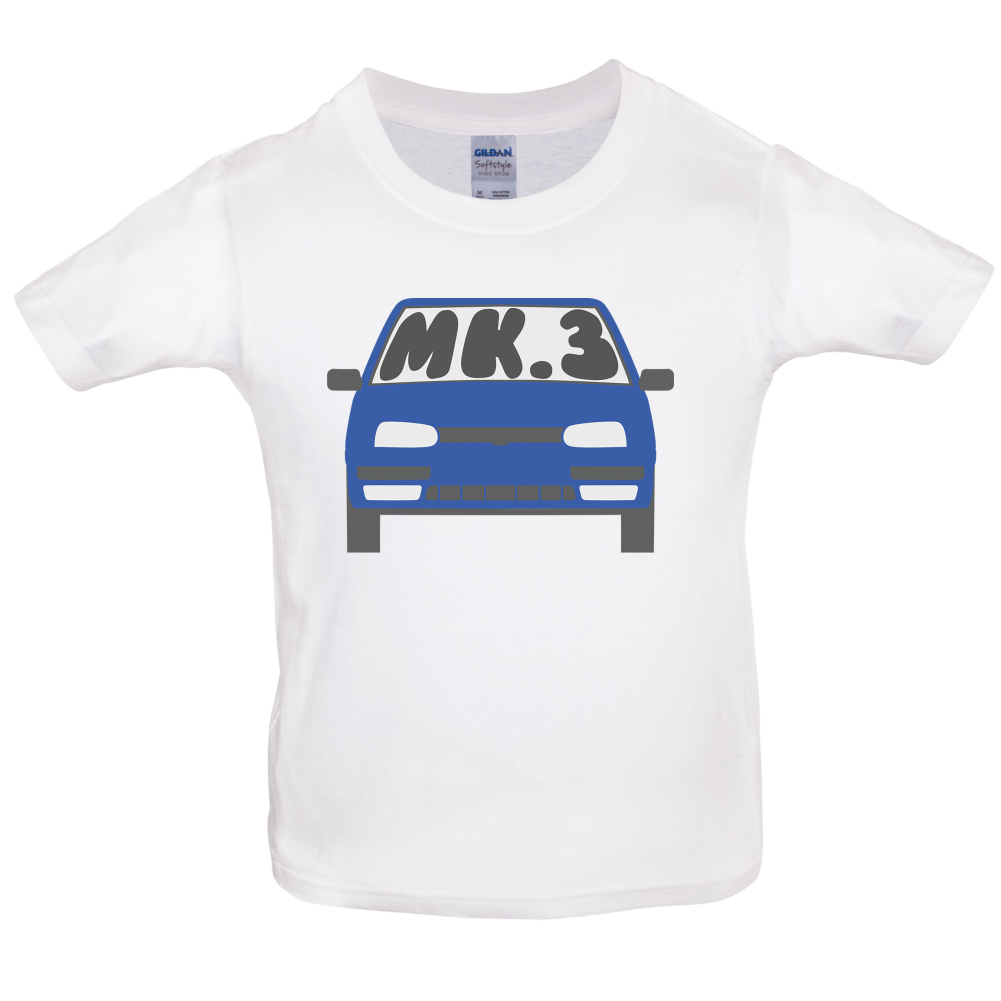 Golf MK3  - Bubble Kids T Shirt