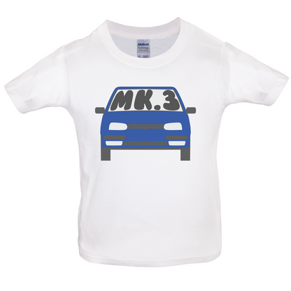 Golf MK3  - Bubble Kids T Shirt