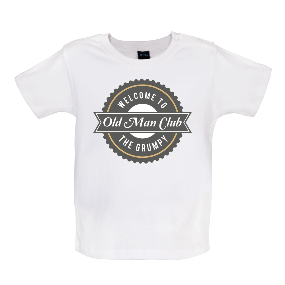 Old Man Club Baby T Shirt