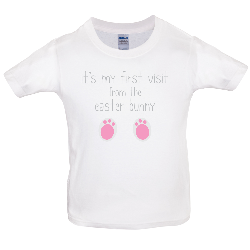 First Visit From The Eater Bunny Kids T Shirt