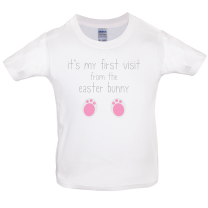 First Visit From The Eater Bunny Kids T Shirt