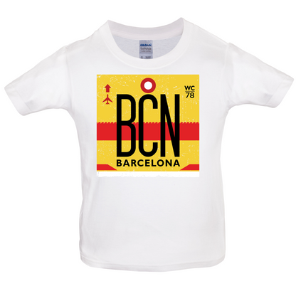 Barcelona Airport  Kids T Shirt