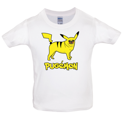 Pugemon Kids T Shirt