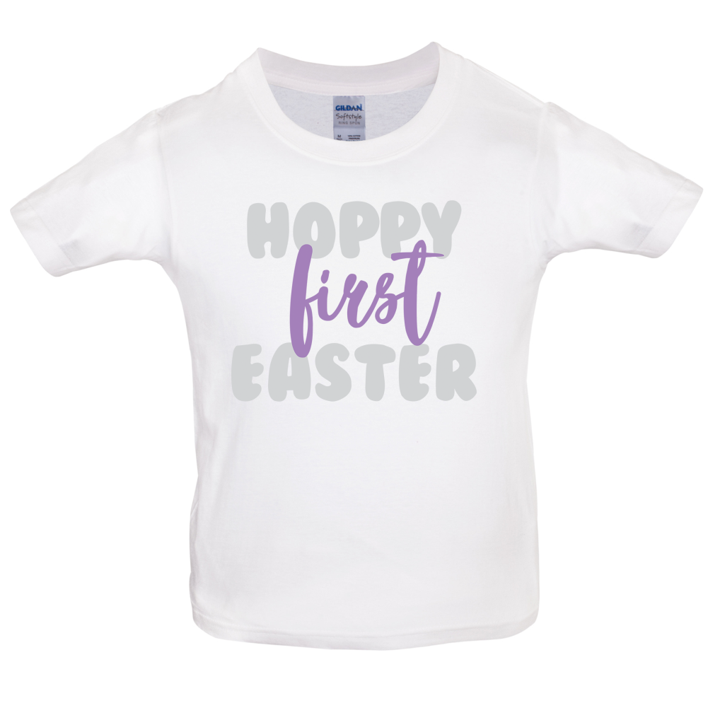 Hoppy First Easter Kids T Shirt