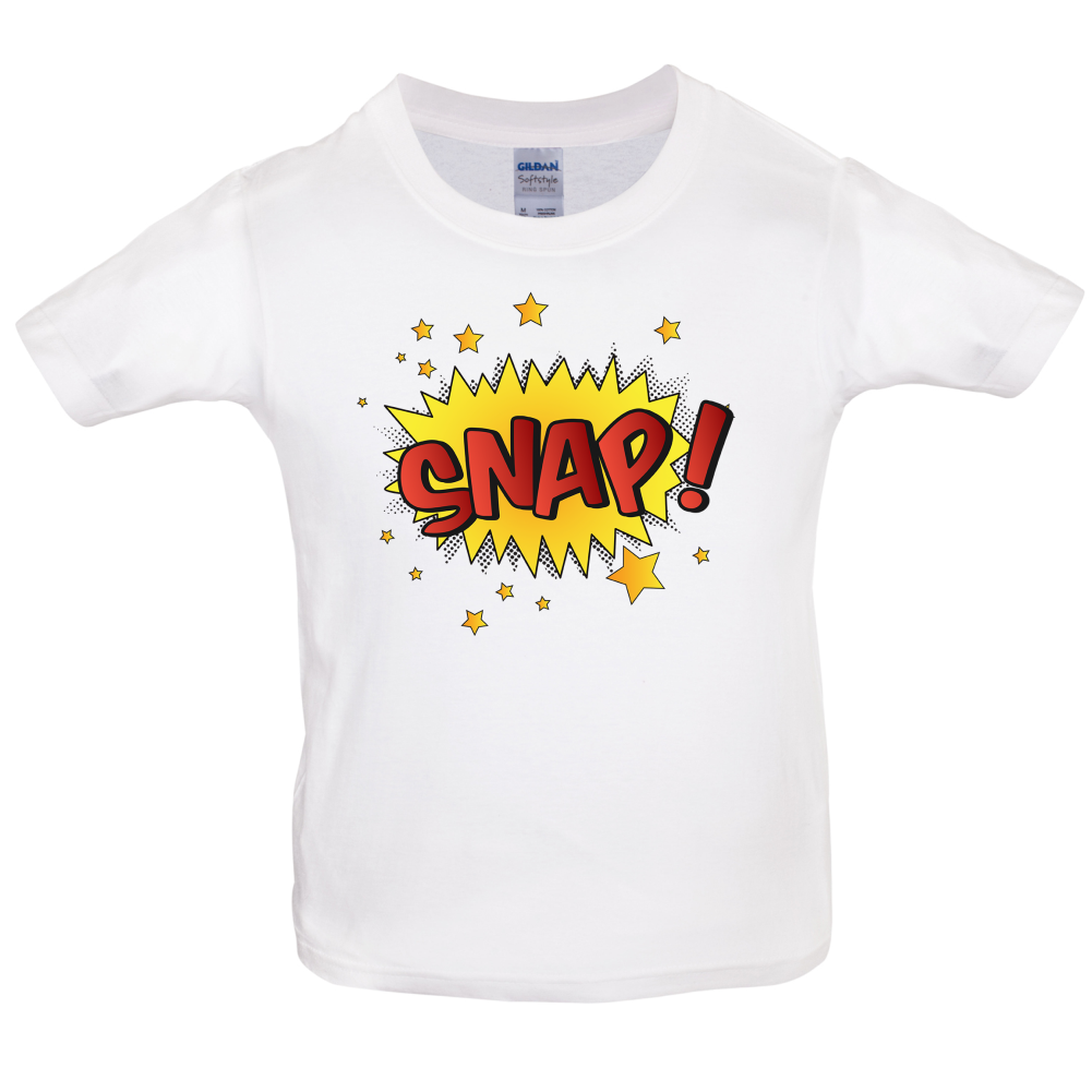Snap! Word Art Kids T Shirt