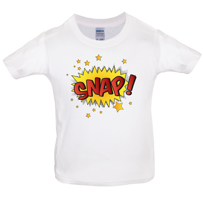 Snap! Word Art Kids T Shirt