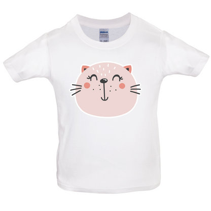 Smiley Face Dog Baby T Shirt