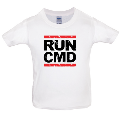 Run CMD Kids T Shirt